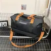 Bolsa de Viaje Transfronteriza de Gran Capacidad Estilo Coreano Portátil para Viajes de Corta Distancia Bolsa de Equipaje Separación Seco y Húmedo Ligera Bolsa Deportiva para Fitness