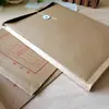 Suministros de Oficina Carpeta de Archivo Papel Kraft Engrosado 180g/200g A4 Bolsa para Documentos No Fácil de Romper Bolsa de Archivo Venta al por Mayor