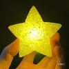 Luces de Estrella Portátiles para el Día del Niño, Accesorios Luminosos para Bailar, Pulseras Portátiles, Estrellas de Cinco Puntas para Actuaciones y Coros