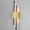 Luminária de parede estilo nórdico, luz acrílica simples, luxuosa, atmosférica, quarto, cabeceira, sala de estar, corredor, lâmpada de corredor, lâmpadas Zhongshan