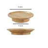 Popular Tapa para Plato Deli de Vidrio para Vino Tapa de Madera para Copa de Vino Tinto Posavasos de Bambú para Taza Tapa de Bambú para Taza para Prevenir Escombros y Salpicaduras Tapa de Bambú para Taza