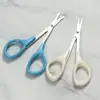 Tijeras de Acero Inoxidable para Belleza al por Mayor, Herramientas para Recortar Cejas, Tijeras Domésticas para Pelo de Nariz, Tijeras de Bordado, Tijeras Especiales para Pestañas Postizas