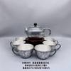 Olla de Plata Dian Gong Tang Patrón Li Olla de Plata Esterlina Pie de Olla de Plata Tetera de Plata Hecha a Mano para el Hogar Una Olla Un Certificado Tetera de Plata Tetera para Remojar