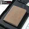 Cuaderno de Bolsillo Portátil A6, Cuaderno Pequeño, Mini Diario Compacto de Bolsillo, Diario