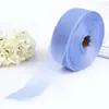 Acessório de Cabelo DIY Fita de Lã 6cm de Largura 50 Jardas de Comprimento Fio Franzido Fio Crepe Fita de Laço Tule Enrugado Metabo