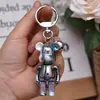 Llavero de Oso Acrílico Colorido Transfronterizo Moda Llavero Colgante para Coche Bolso Regalo Comercio Exterior Mayoreo