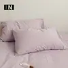 Funda de almohada de algodón puro, modelo nuevo 2025, par de fundas de almohada 100% algodón 48 cm x 74 cm, cubierta protectora aislante para núcleo de almohada individual 1