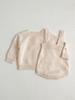 Conjunto de Suéter para Bebé de Otoño e Invierno para Hombre y Mujer Caja de Regalo para Recién Nacido Conjunto de Dos Piezas Ropa y Abrigo Acolchado de Algodón con Punto de Color Cárdigan