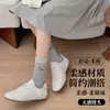 Calcetines JK, diseño lindo de cachorro, longitud media hasta la pantorrilla, con diseños de rayas y lunares, adecuados para otoño e invierno, estilo de dibujos animados, para estudiantes y niñas jóvenes, hechos de algodón