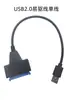 Cabo Adaptador para Unidade de Estado Sólido de 2,5 polegadas por Atacado Cobre Livre de Oxigênio Cabo para Disco Rígido Sata Cabo Easy Drive USB3.0 para Sata