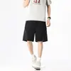 2026 Pantalones Cortos Deportivos Casuales Versátiles Holgados de Verano para Hombre, Finos, Transpirables, Sensación de Hielo, Doble Raya, Secado Rápido
