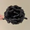 Presilha Garra Rosa Preta para Mulheres Parte de Trás da Cabeça Presilha Tubarão Grampo de Cabelo 2026 Nova Presilha de Alto Padrão para Cabelos Grossos
