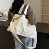 Bolso de tela de nailon para mujer, bolso de mano de gran capacidad, bandolera de verano 2024, nuevo bolso de hombro portátil de clase para viajeros