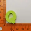 26 Letras Inglesas Flor de Sapato Buraco de Sapato Acessórios de Sapato Letra Acessórios Diy Flor de Sapato Dia do Trabalho Acessórios de Sapato Fivela Acessórios