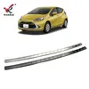 Adecuado para Toyota 21 Aqua Placa Protectora Externa Modificada Acero Inoxidable Especial Umbral de Parachoques Trasero Pedal