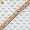 Bolsa de Cuerda Redonda Pequeña con Perlas de Arroz y Diamantes Completos Accesorios para Zapatos con Cordón de Diamantes de Imitación Accesorios para Sandalias