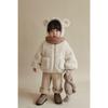 Abrigo de Lana de Cordero para Niño Top Cálido con Capucha para Niños a la Moda Abrigo Grueso de Felpa para Bebé Ropa de Invierno