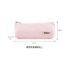 Estuche a Cuadros Color Macaron Simple y Moderno Bolsa de Almacenamiento de Papelería de Gran Capacidad Bolsa de Papelería Pequeña Fresca para Estudiante Venta al por Mayor