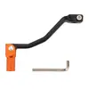 Adecuado para Motocicleta Todoterreno Kawasaki Crf250L Crf300L Palanca de Cambios de Engranajes Modificada de Aleación de Aluminio Negro Naranja