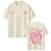 Omarcourtzprimeramusa Camiseta de Merchandise da Turnê do Álbum Moda Hip-Hop para Homens e Mulheres Camiseta Casual de Verão