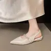 Sandálias da Moda Tendência Venda Quente Férias Casuais Sandálias de Moda Tendência Sandálias de Moda Casual para Férias Sapatos Baixos Confortáveis Estilo Francês de Lazer Relaxante para Viagem Novidades de Verão 2025