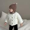 Ropa de Salida de Otoño e Invierno para Bebé Chaqueta de Algodón Engrosada para Bebé Ropa Infantil Coreana Chaqueta de Forro Polar para Niño Ropa de Invierno para Bebé