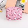 Bolsa de Armazenamento de Algodão Sanitário à Prova d'Água de Desenho Animado Japonês Menina Fofa Portátil para Cosméticos Pequenos Itens