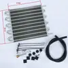 Kit de Refrigeración de Aceite Universal para Transmisión Automática de Coche Modificación Aluminio 4-22