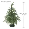 Plantas Verdes Artificiais, Pinheiros e Ciprestes, Enfeites de Árvore de Natal, Pinheiros e Ciprestes Falsos, Plantas de Vaso de Pinheiro Cipreste, Paisagismo para Sala de Estar e Vitrines, Folhagem Artificial