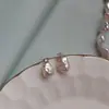 Set de Pulsera y Collar de Plata de Ley 925 de Alta Calidad con Perlas Naturales Roto