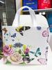 Bolso de mano no tejido recubierto de color de moda para tienda de ropa, regalo, compras, bolso con logotipo impreso, en stock, engrosado, de gran tamaño