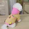 Roupas para Pets Roupas para Cachorros Outono e Inverno Novo Modelo Cachorro Pequeno Vestuário para Pets Casaco Dinâmico de Duas Pernas com 26 Funções