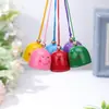 Sino de Liga com Rosto Sorridente Colorido e Fofo Sino de Vento Pingente Chaveiro DIY Feito à Mão Acessório para Bolsa Celular Direto do Fabricante
