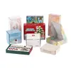 Caja Blanca de Avión Logotipo Personalizado Venta al por Mayor Caja Corrugada Endurecida Caja Express Embalaje para Regalo Caja de Embalaje Caja de Papel