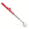 Dispositivo Telescópico de Práctica de Swing de Golf con Sonido, Palo de Práctica de Swing de Golf para Interiores, Palo Auxiliar de Práctica de Swing de Golf
