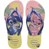 Chinelos Havaianas (infantil) Stitch Kids Slim Disney 25/6