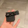 Pinza Triángulo de Pedrería de Lujo Full Diamante, Nuevo Clip BB Brillante de Diamante de Alta Gama para Otoño e Invierno para Niñas, Pasador para Flequillo y Cabello Fino, Artesanía Pesada