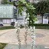 Nueva simulación flor de glicina grande fábrica de comercio exterior 3 horquillas flor de glicina grande flor de frijol blanco flor artificial suave venta al por mayor