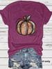 Camiseta de temperamento transfronterizo de estación independiente europea y americana para mujer en stock, nueva camiseta de manga corta de verano con estampado de calabaza, venta al por mayor de Halloween