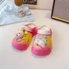 Zuecos Lindos de Dibujos Animados para Niños 2026 Nuevos Sandalias de Verano para Niñas con Agujeros, Suela Gruesa, Punta Cerrada, Chanclas de Playa