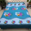 Tela Floral de Algodón Procesado, Algodón Puro para Fundas de Edredón, Sábanas, Forros de Edredón, Ropa, Telas para Ropa de Cama, Yutongjing