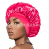 Comercio exterior transfronterizo de Amazon pañuelo de cabeza de ala ancha alta elasticidad gorro de belleza gorro de ducha gorro para el cuidado del cabello gorro de dormir de satén para mujer