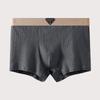 Calzoncillos tipo bóxer acanalados para hombre 7A Algodón Transpirable Antibacteriano Talla Grande Boxer Shorts Amigables con la Piel para Estudiantes Jóvenes