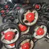 Juego de Ruedas para Vía Minera de Calibre 600 con un Diámetro de 300 mm, Hecho de Hierro Fundido para Minas de Carbón, Juego de Ruedas Sólidas para Vehículos Mineros