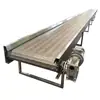 Transportador de Corrente de Placas de Aço Inoxidável, Transportador de Correia de Corrente de Placas Alimentício Resistente a Altas Temperaturas, Transportador de Corrente de Placas de Linha de Montagem Industrial de Alta Resistência
