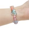 Acrílico Transparente Color Caramelo Flor Amor con Cuentas Cuentas DIY Accesorios para Joyería Pulsera Collar Cuentas Sueltas W334