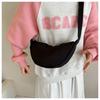Bolso Dumpling Bolso de Mujer Explosivo Bandolera 2024 Nuevo Bolso de Hombro Coreano Mori Bolso Simple Tela de Nylon para Comercio Exterior