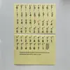 Adesivo para Teclado de Piano 88/61/37/549 Teclas Adesivo para Órgão Eletrônico Adesivo para Teclado de Cinco Linhas Rolo de Mão Adesivo para Piano Adesivo com Tom Preciso
