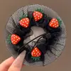 Red para moño de nuca infantil, red especial para el cabello para bailarinas, herramienta para hacer moños, accesorio para peinar el cabello de niñas pequeñas
