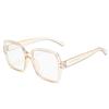 2022 nuevo vintage marco generoso liso liso espejo tendencia moda chismoso Red social montura de gafas montura de gafas coreanas